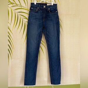 Rag & bone NINA High-Rise Ankle Skinny jeans Size 23
